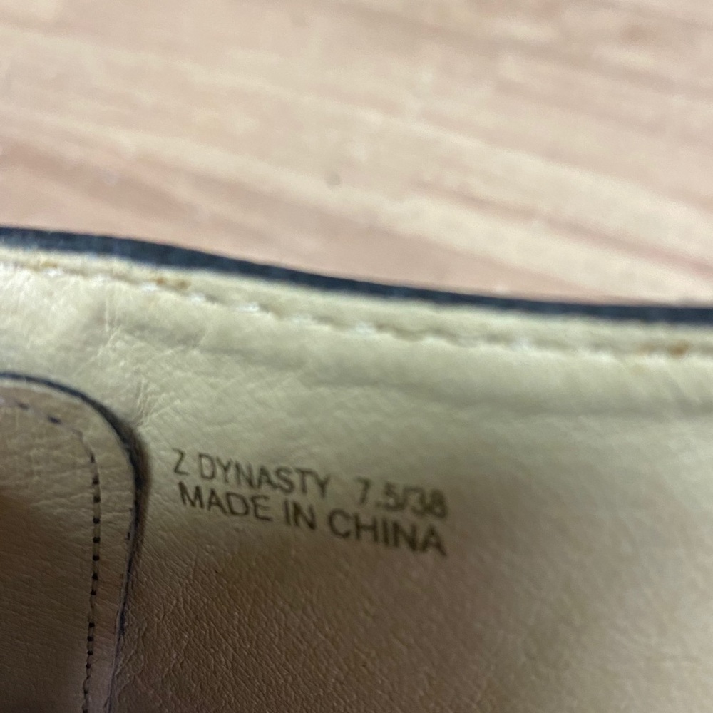 Black Zip Up Wedge Heel - Picture 6 of 7